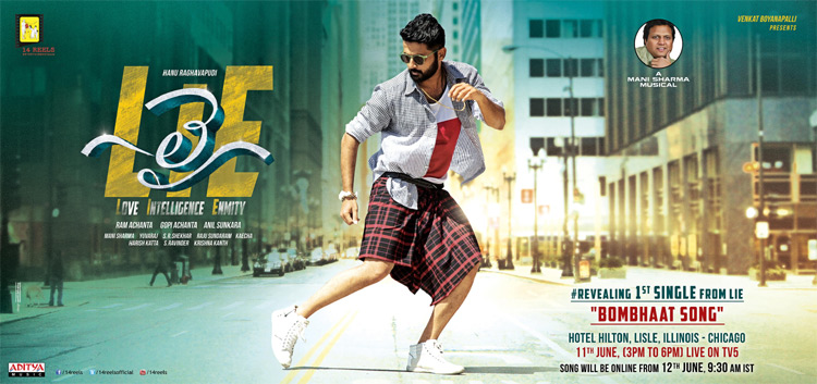 ‘LIE’ first single, ‘Bombhaat’, Launch in USA on 11th June
