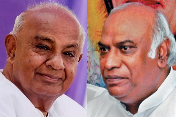 రాజ్యసభకు దేవెగౌడ, ఖర్గే!