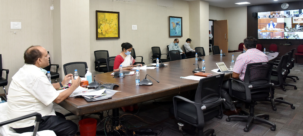 TS CS Somesh Kumar Review Meeting on Coronavirus Crises