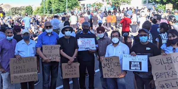 ఫ్రీమాంట్ లో బ్లాక్ లైవ్స్ మ్యాటర్ కు మద్దతుగా బాటా, తానా నాయకుల ర్యాలీ