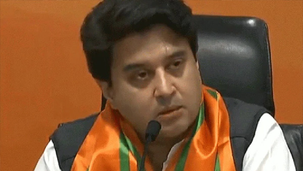 జ్యోతిరాదిత్య సింధియాకు పాజిటివ్ జ్యోతిరాదిత్య సింధియాకు పాజిటివ్