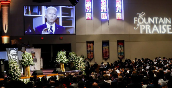 ఫ్లాయిడ్ ప్రపంచాన్ని మార్చాడు : జోయి బిడెన్