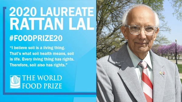 భారతీయ అమెరికన్ శాస్త్రవేత్తకు వరల్డ్ ఫుడ్ ఫ్రైజ్