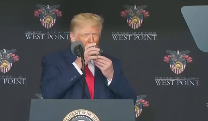 డొనాల్డ్ ట్రంప్ ఆరోగ్యంపై ఆందోళన