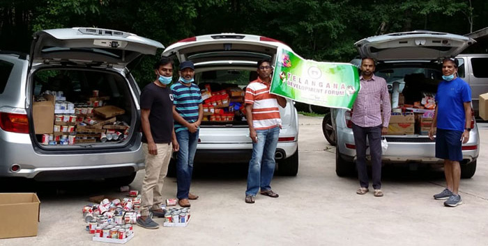 టీడీఎఫ్ అట్లాంటా చాప్టర్ దాతృత్వం