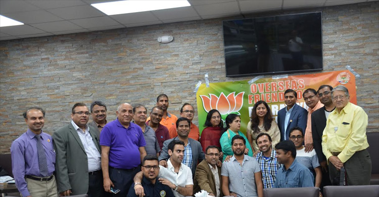 ఓవర్ సీస్ ఫ్రెండ్స్ అఫ్ భారతీయ జనతా పార్టీ మీట్ అండ్ గ్రీట్ విత్ శ్వేతా షాలిని