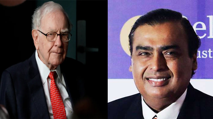 బఫెట్‍ను దాటేసిన ముఖేశ్ అంబానీ