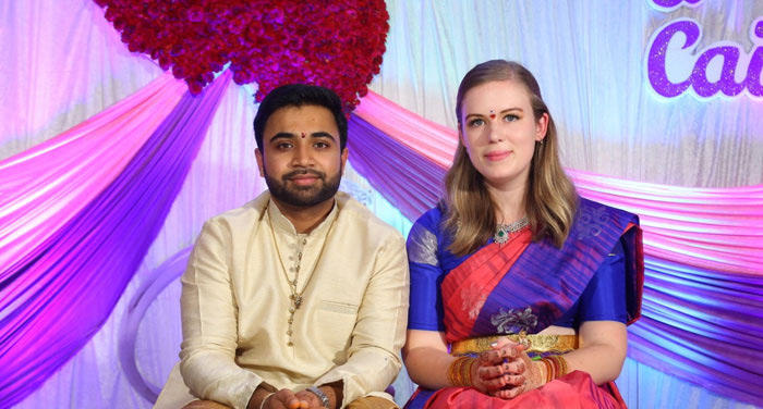 తెలంగాణ అబ్బాయితో అమెరికా అమ్మాయి పెళ్ళి