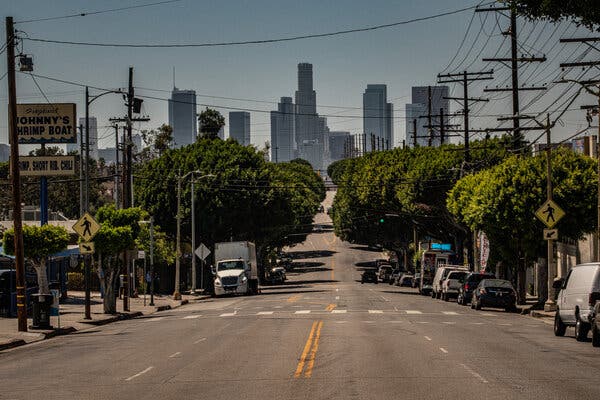 లాస్ ఏంజెల్స్ లో కొత్త “స్టే-ఎట్-హోమ్” ఆర్డర్