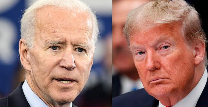 సర్వే లలో ట్రంప్ పై మాజీ వైస్ ప్రెసిడెంట్ జో బిడెన్ ఆధిక్యం