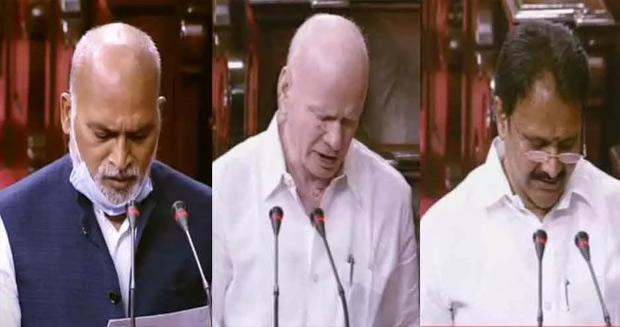 వైఎస్సార్ సీపీ రాజ్యసభ సభ్యుల ప్రమాణ స్వీకారం వైఎస్సార్ సీపీ రాజ్యసభ సభ్యుల ప్రమాణ స్వీకారం