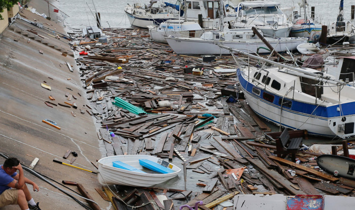 టెక్సాస్ ను వణికించిన హన్నా హరికేన్