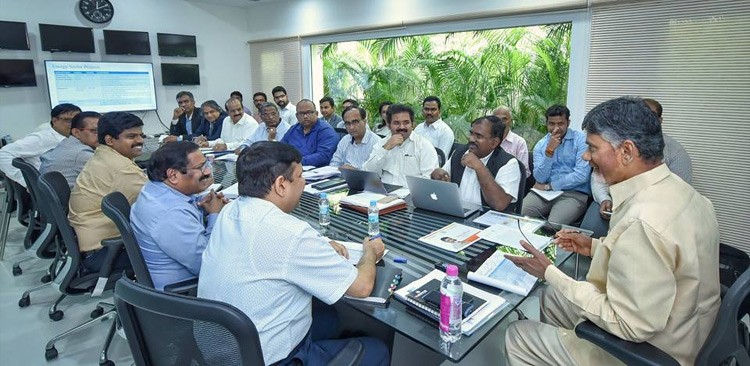 AP CM conduct review meeting to overlook Infrastructure plans