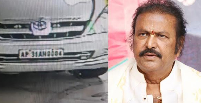 మోహన్ బాబు ఇంటి వద్ద ఆగంతకుల హల్ చల్