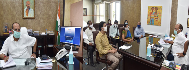 బి.ఆర్.కె.ఆర్ భవన్ లో e-ఆఫీసును ప్రారంభించిన ప్రధాన కార్యదర్శి సోమేష్ కుమార్