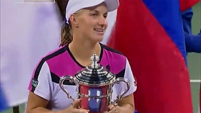 యుఎస్ ఓపెన్ కు కుజ్నెత్సొవా దూరం యుఎస్ ఓపెన్ కు కుజ్నెత్సొవా దూరం