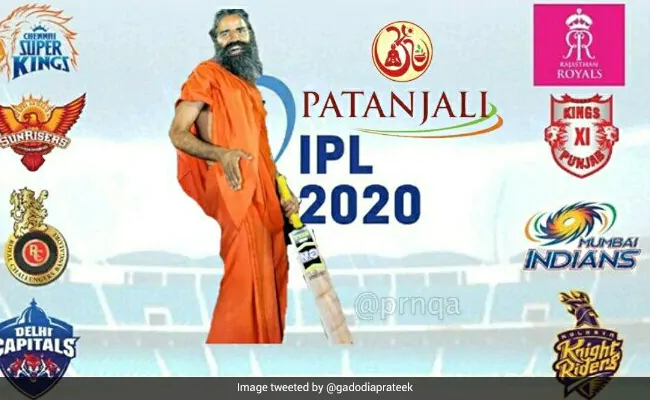 ఐ పి ఎల్ కి స్పాన్సర్ గా పతంజలి