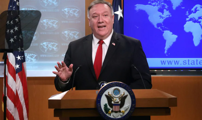 ఆయుధ అక్రమాల్లో పాంపియోకు క్లీన్ చిట్