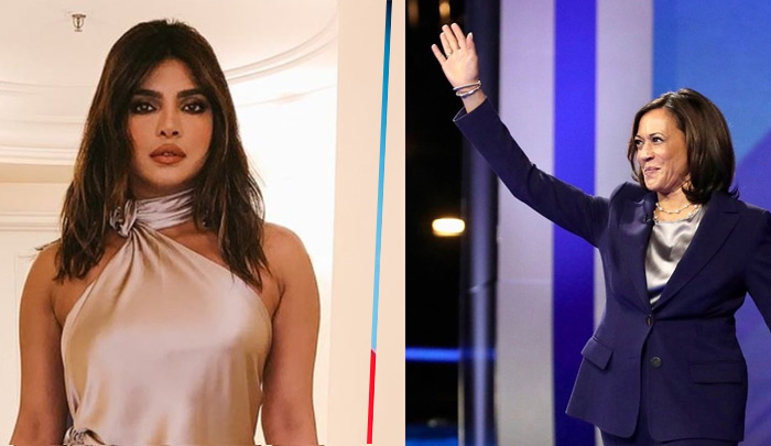 కమలా హ్యారిస్ కు ప్రియాంక చోప్రా అభినందనలు