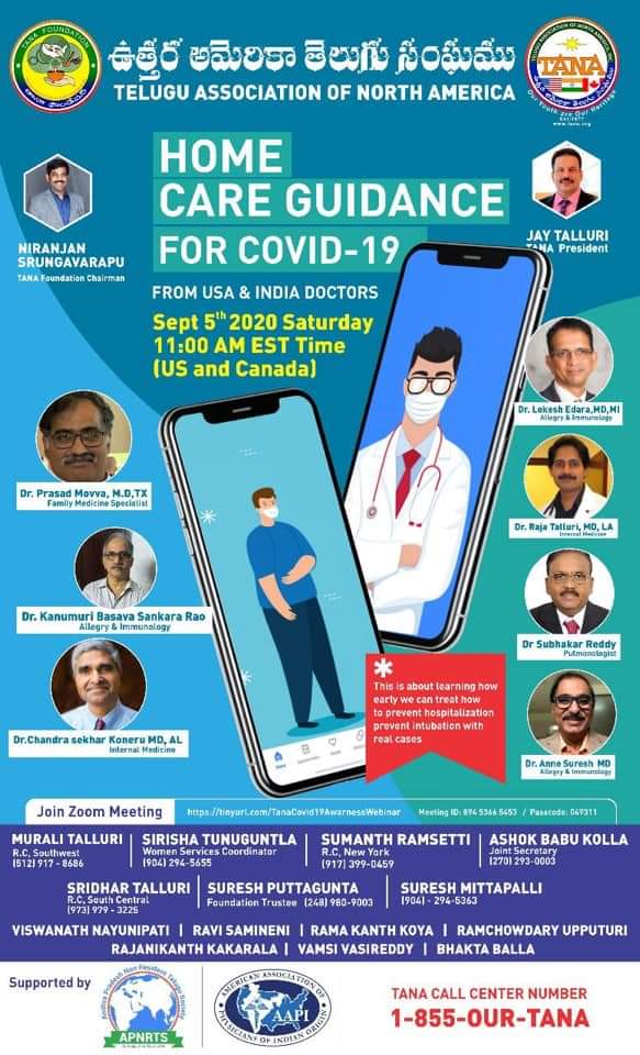 TANA-Home Care Guidance for Covod-19