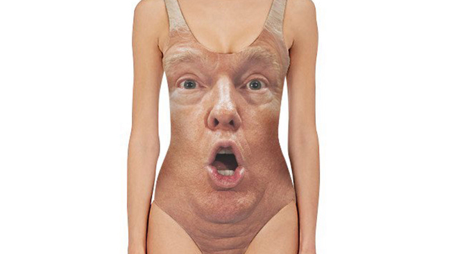 స్విమ్‌ సూట్‌ లో డొనాల్డ్‌ ట్రంప్‌!