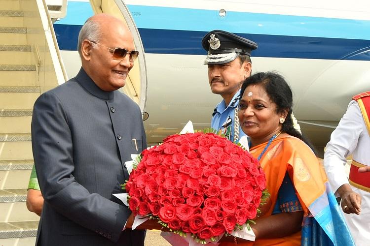 తెలంగాణ గవర్నర్ కు రాష్ట్రపతి ఫోన్