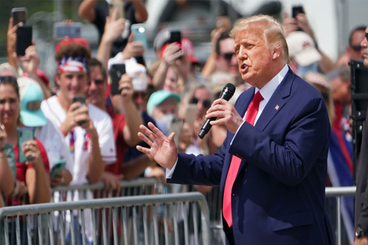 రెండుసార్లు ఓటు వేయండి : ట్రంప్