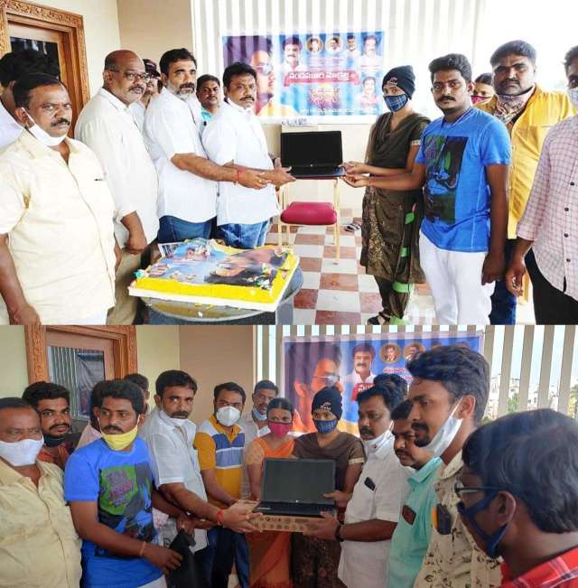 విద్యార్థినికి కంప్యూటర్ బహుకరించిన తానా కార్యదర్శి పొట్లూరి రవి