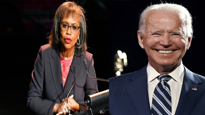అమెరికా అధ్యక్షుడిగా మిస్టర్ బిడెన్ సరైన వ్యక్తి : అనితా హిల్