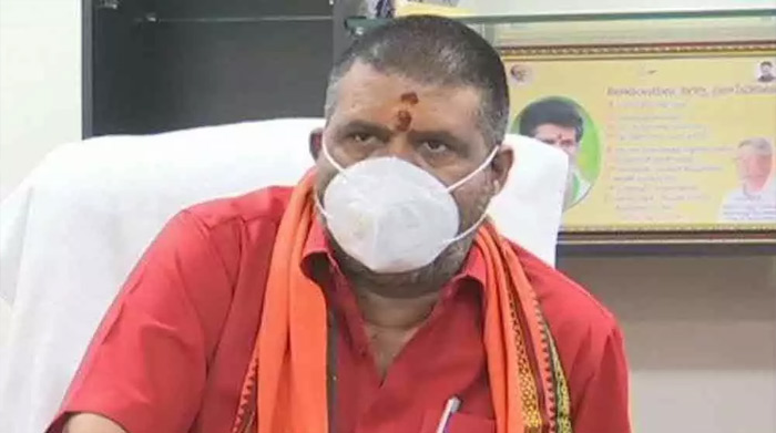 మంత్రి ముత్తంశెట్టి శ్రీనివాసరావుకు కరోనా మంత్రి ముత్తంశెట్టి శ్రీనివాసరావుకు కరోనా