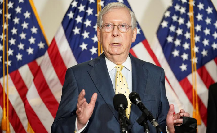 సుప్రీంకోర్టు న్యాయమూర్తి స్థానానికి అధ్యక్షులు ట్రంప్ ఎవరిని ప్రతిపాదిస్తే వారికే  యునైటెడ్ స్టేట్స్ సెనేట్ ఓటు : మక్కన్నేల్