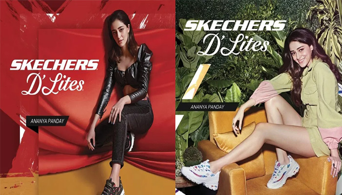 స్కెచర్స్ ఇండియాకు అనన్య పాండే ప్రచారం