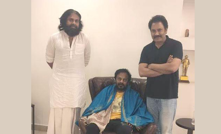 సుప్రసిద్ధ కళా దర్శకులు ఆనంద సాయిని అభినందించిన పవన్ కల్యాణ్