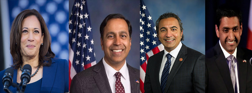 అమెరికా ఎన్నికల బరిలో భారత సంతతి అభ్యర్థులు