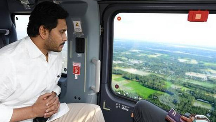 వరద ప్రభావిత ప్రాంతాల్లో సీఎం జగన్ ఏరియల్ సర్వే