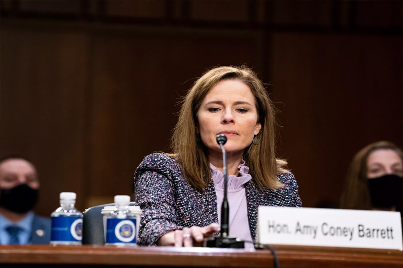 బారెట్ నామినేషన్ కు డెమోక్రాట్లు షాక్