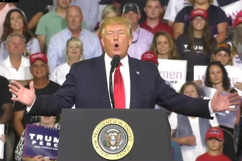 నాతో ఆశావాదం, బిడెన్ తో నిరాశావాదం