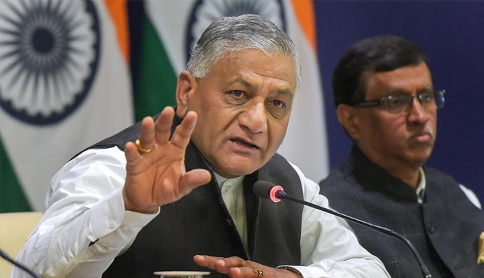 పుల్వామాలో హస్తం ఉందనడానికి పాక్ మాటలే ప్రమాణం : వీకే సింగ్