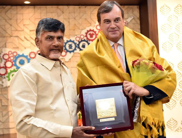 AP CM Meets British High Commissioner