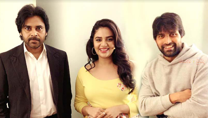 ‘వకీల్ సాబ్’ షూటింగ్ లో శ్రీ ముఖి, జానీ  డాన్స్ మాస్టర్