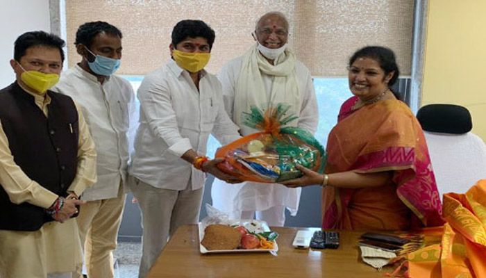 బీజేపీ జాతీయ ప్రధాన కార్యదర్శి పురందేశ్వరి బాధ్యతల స్వీకరణ