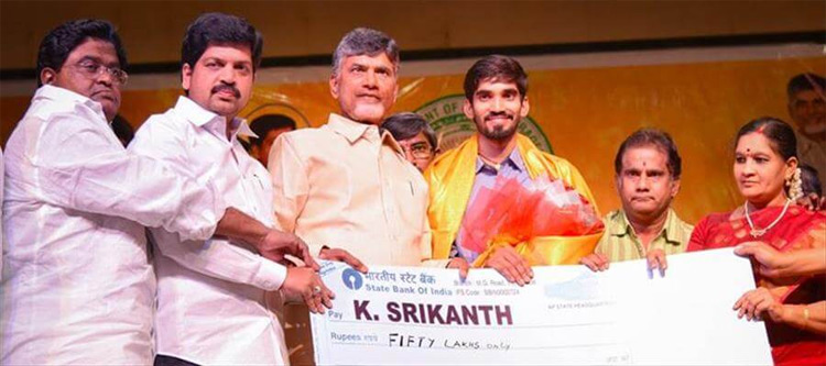 ఏపీ గౌరవాన్ని ప్రపంచానికి చాటిన వ్యక్తి  కిదాంబి శ్రీకాంత్‌