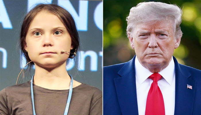 డొనాల్డ్ ట్రంప్ కు  గ్రెటా చురకలు