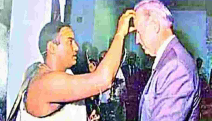 జో బైడెన్ తో తెలంగాణ వాసి