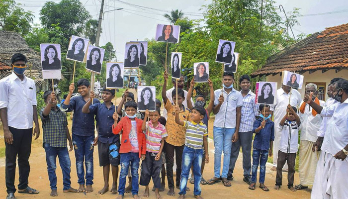 కమల హారిస్ పూర్వీకుల గ్రామంలో సందడి