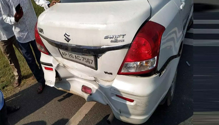 ఏపీ మంత్రుల కాన్వాయ్ లో ప్రమాదం