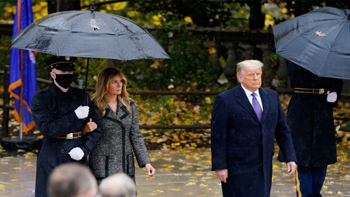 మరో షాకిచ్చిన మెలానియా ట్రంప్