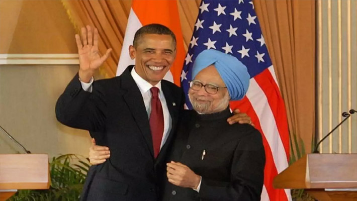 మన్మోహన్‍సింగ్‍ పై బరాక్ ఒబామా ప్రశంసలు