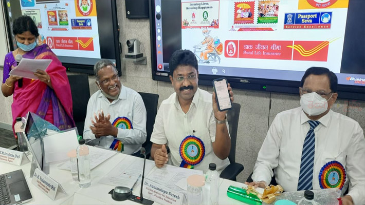 Minister Adimulapu Suresh Inaugurated SRM University Post Office in Amaravathi