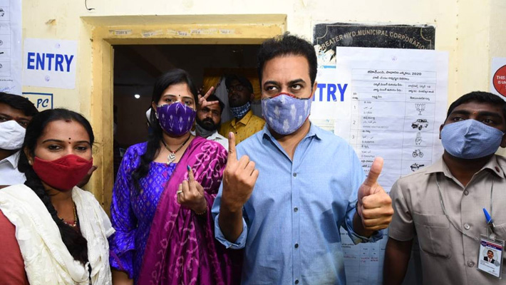 జిహెచ్ఎంసి ఓ ‘గ్రేట్’ పోలింగ్ స్టోరీ…